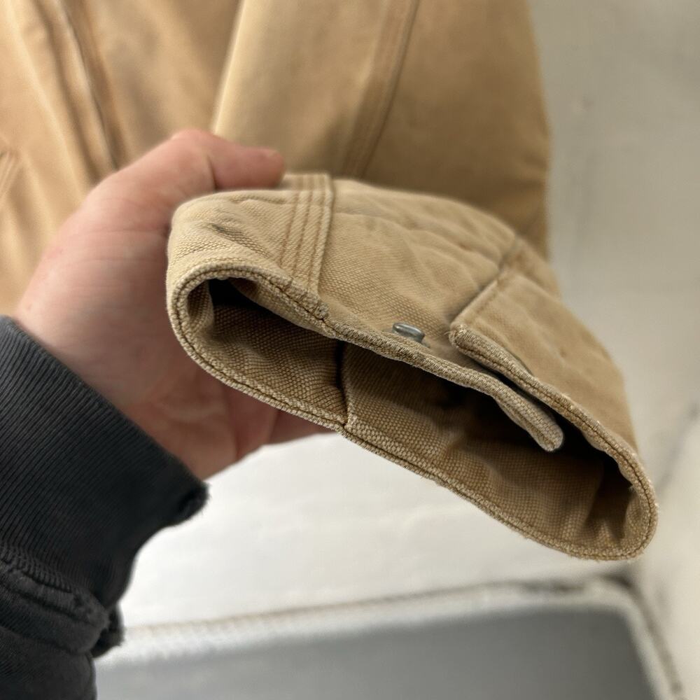 Vintage Carhartt Blanket-Lined Detroit Jacket “Brown” J01 - Picture 9 of 13